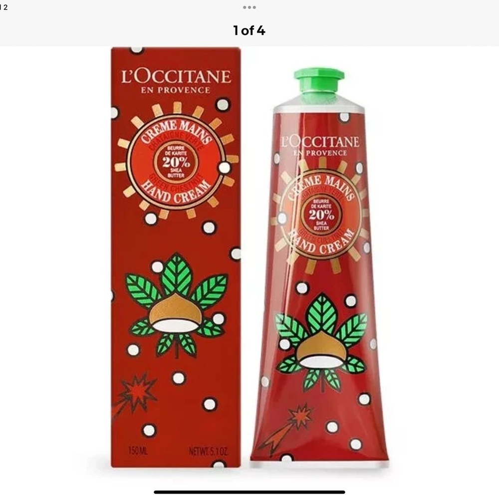 L'Occitane Red Hand Cream